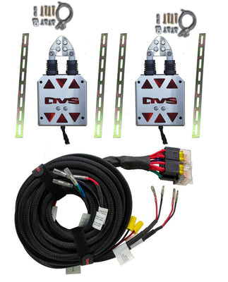 AVS Shaved Door Kit Universal W/ Pre-Wired Relays & Wiring Pack