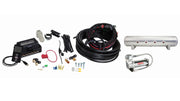 Air Lift Performance 3P (3/8" Air Line, 4 Gallon 7-Port Lightweight Raw Aluminum Tank, VIAIR 444C Compressor)