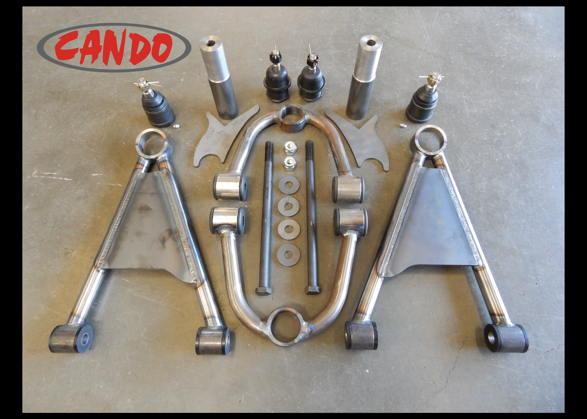 Cando 1998-2004 Nissan Frontier - Toyota Spindle Tubular Control Arms ...