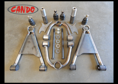 Cando 1998-2004 Nissan Frontier - Toyota Spindle Tubular Control Arms