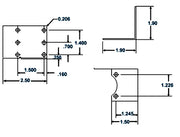 Mounting bracket for ASCO valves