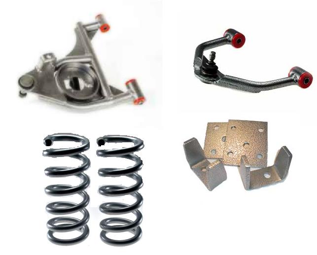 1998-2012 Ford Ranger 4 inch Front / 5 inch Rear Lowering Kit ...