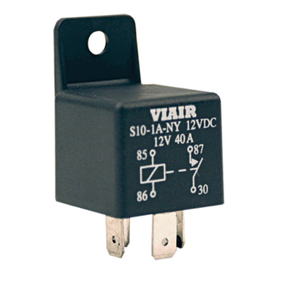 Viair 40-Amp Relay 12V with Molded Mounting Tab (40A -12V)