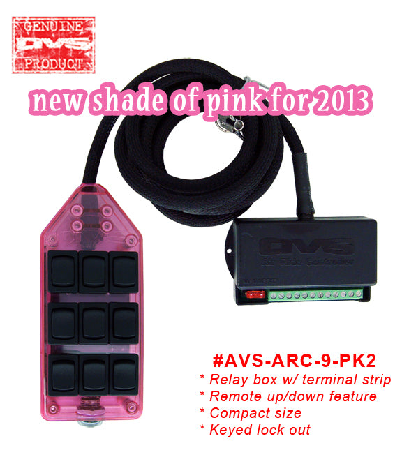 AVS ARC-9-PK2 Pink 9 Switch