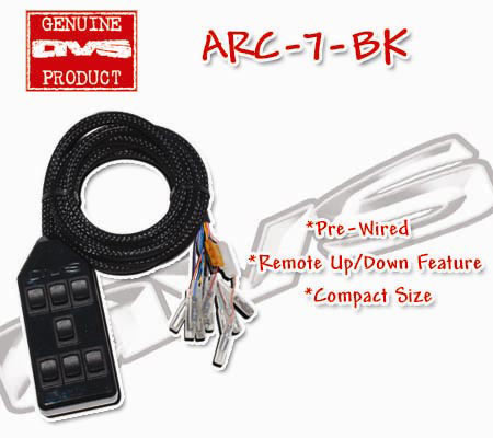 AVS ARC-7-BK Black 7 Switch