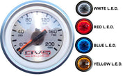 AVS Dual Needle Silver Face Gauge